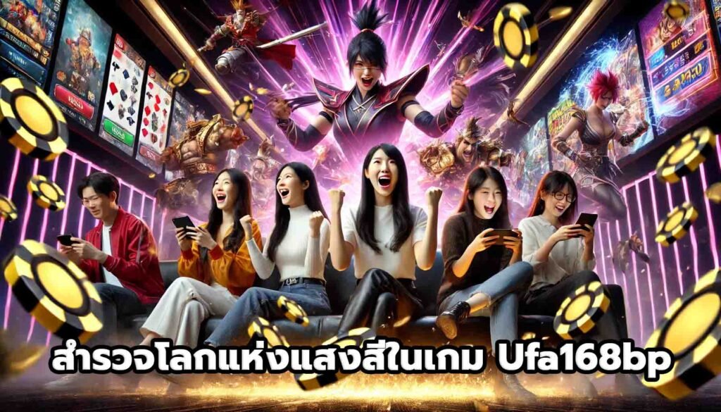 สำรวจโลกแห่งแสงสีในเกม Ufa168bp-8