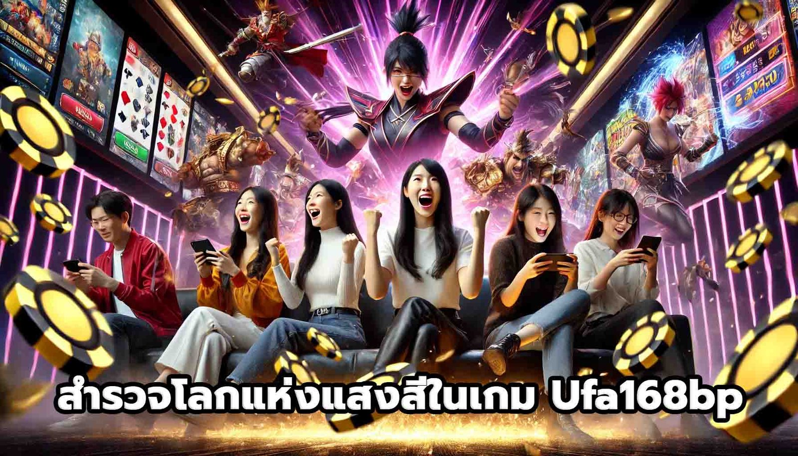 สำรวจโลกแห่งแสงสีในเกม Ufa168bp-8