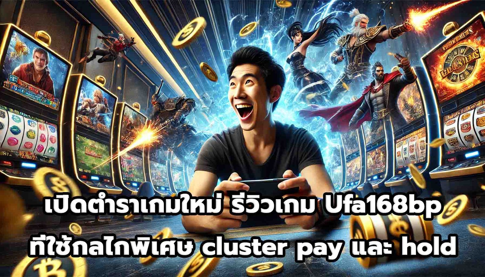 เปิดตำราเกมใหม่ รีวิวเกม Ufa168bp ที่ใช้กลไกพิเศษ cluster pay และ hold-1
